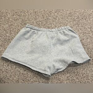 TNA Light Gray Women's Athletic Shorts